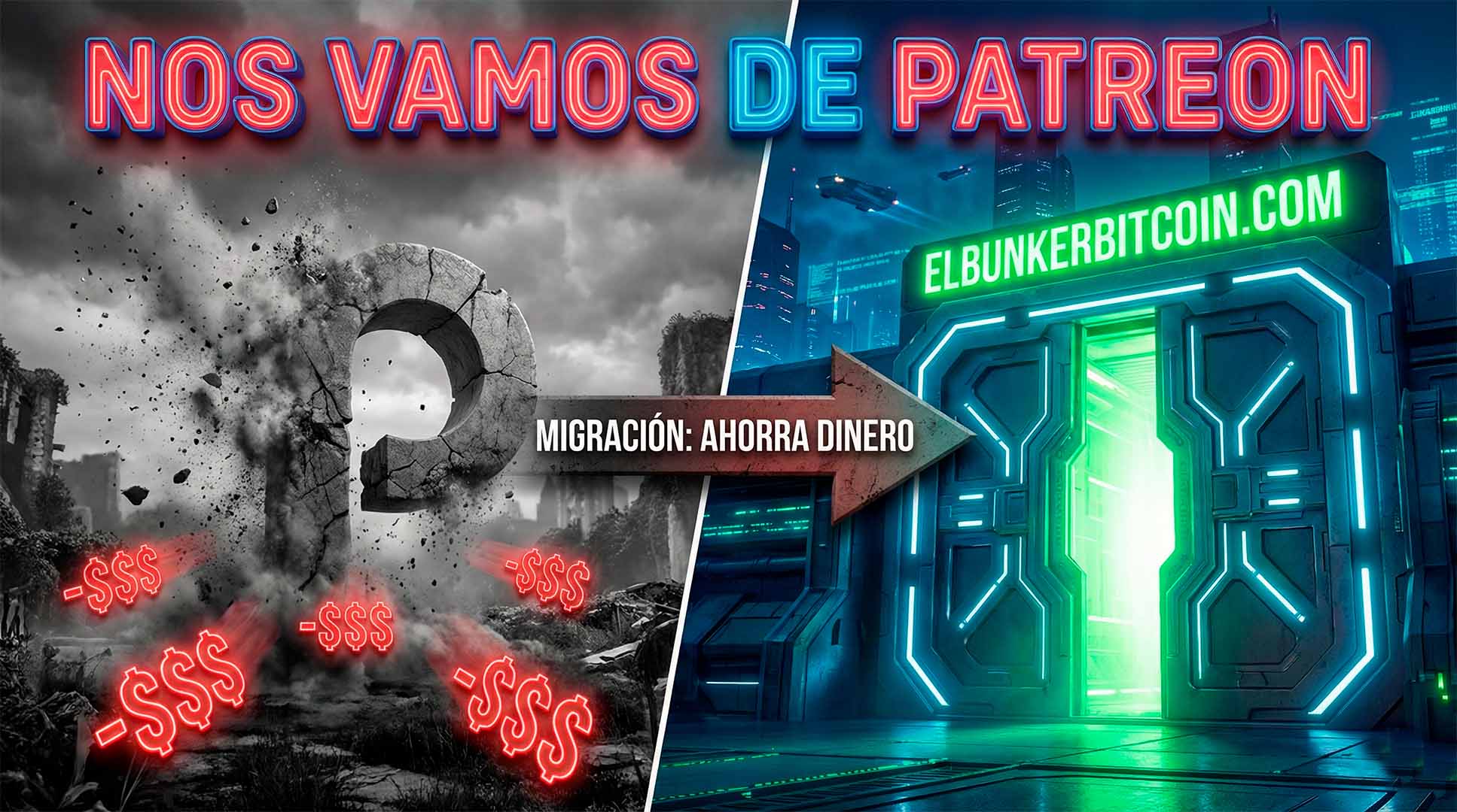 🚨 ORDEN DE EVACUACIÓN: Cancela tu suscripción en Patreon y vete a la Web (Te ahorrarás dinero)
